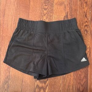 Adidas Black Casual Shorts